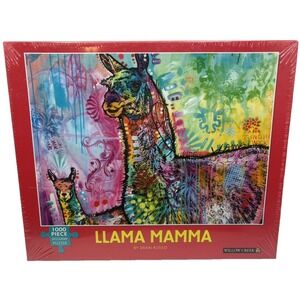 Llama Mamma by Dean Russo 1000 Piece Puzzle 27" x 20" NIB By Willow Creek